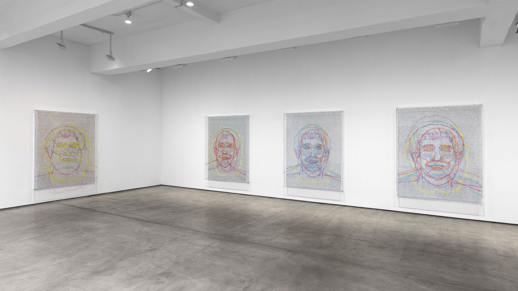 Installation view, Charles Gaines, May 3 – June 23, 2018