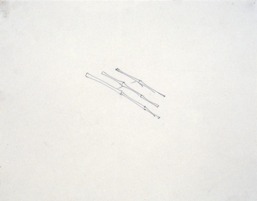 Robert Grosvenor &quot;Mirror Glass Balls Photos&quot; 1997 Photo collage on paper 8 1/2 x 11&quot;