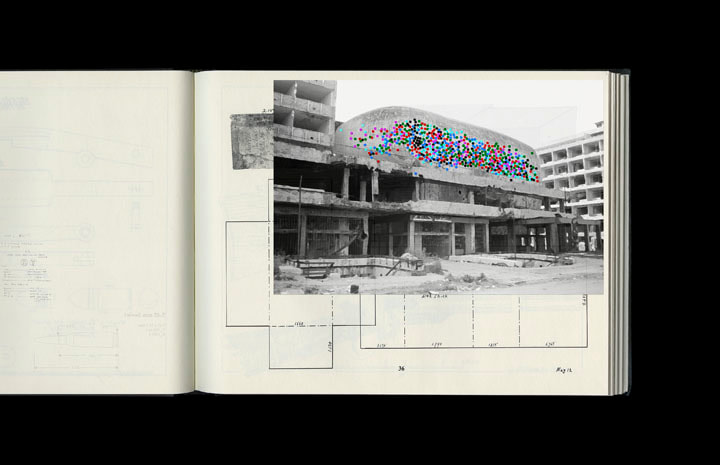 Walid Raad "Let's Be Honest, The Weather Helped (Israel)" 1984-2007 Archival color inkjet print 18 1/4 x 28 1/4 in.