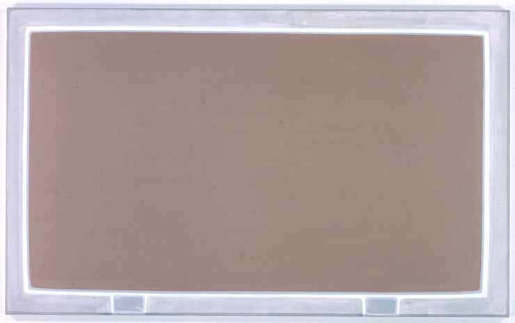 Dan Walsh "Tank" 2003 Acrylic on canvas 55 x 90 in.
