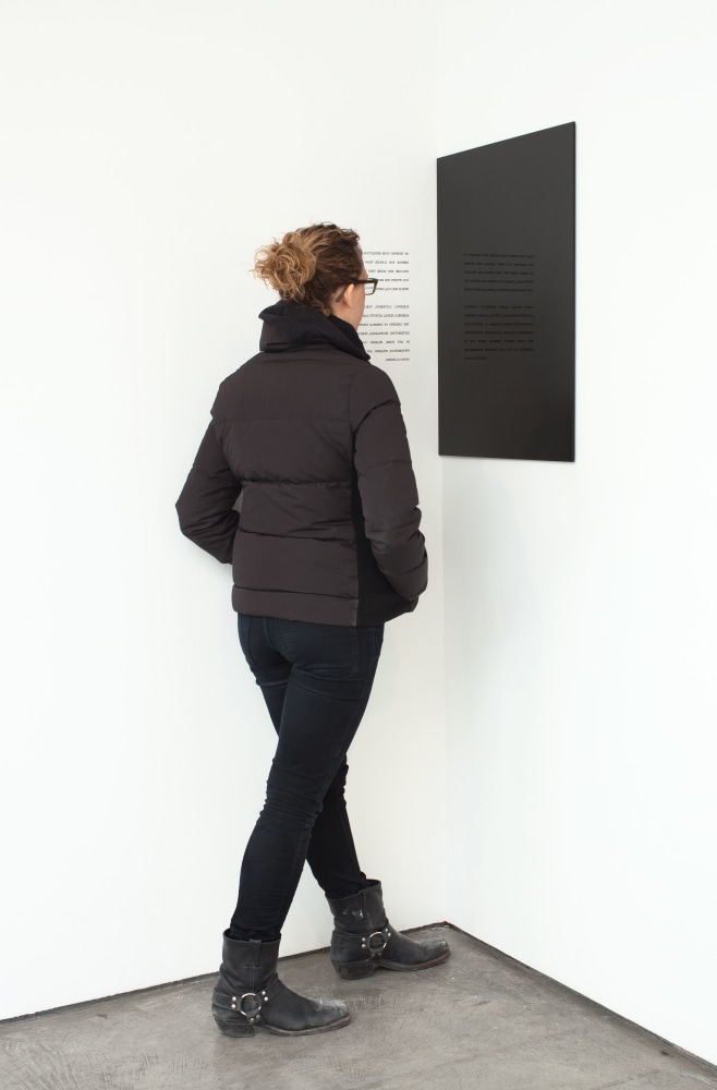 Installation view 4, Carey Young, Contracting Universe, October 30 – November 27, 2010
