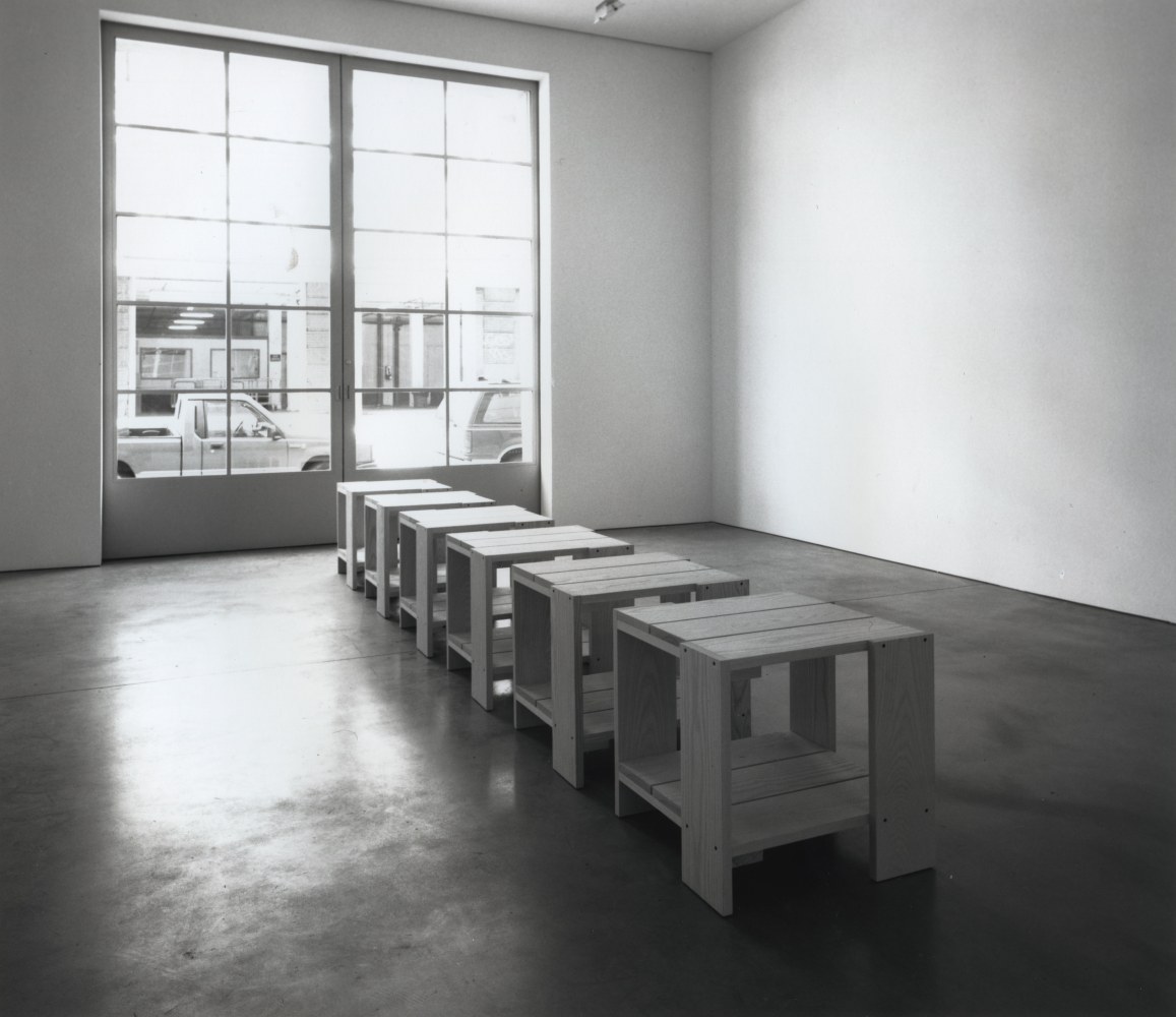 Installation view, Sculpture, Paula Cooper Gallery, 534 W 21st Street, New York. September 8 - October 10, 1998. Photo: Adam Reich.