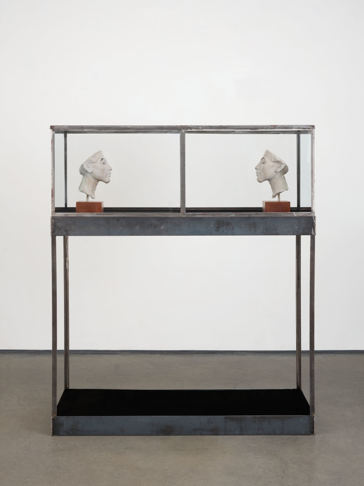 Terry Adkins
Akhenaten, 2013
Steel, glass, wood and ebony
63 x 54 x 18 in. (160 x 137.2 x 45.7 cm)