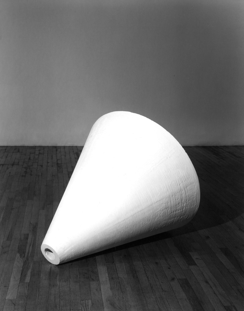 Joel Shapiro &quot;Untitled&quot; 1984-85 Plaster 39 1/2&quot; x 42&quot; x 39 1/4&quot;