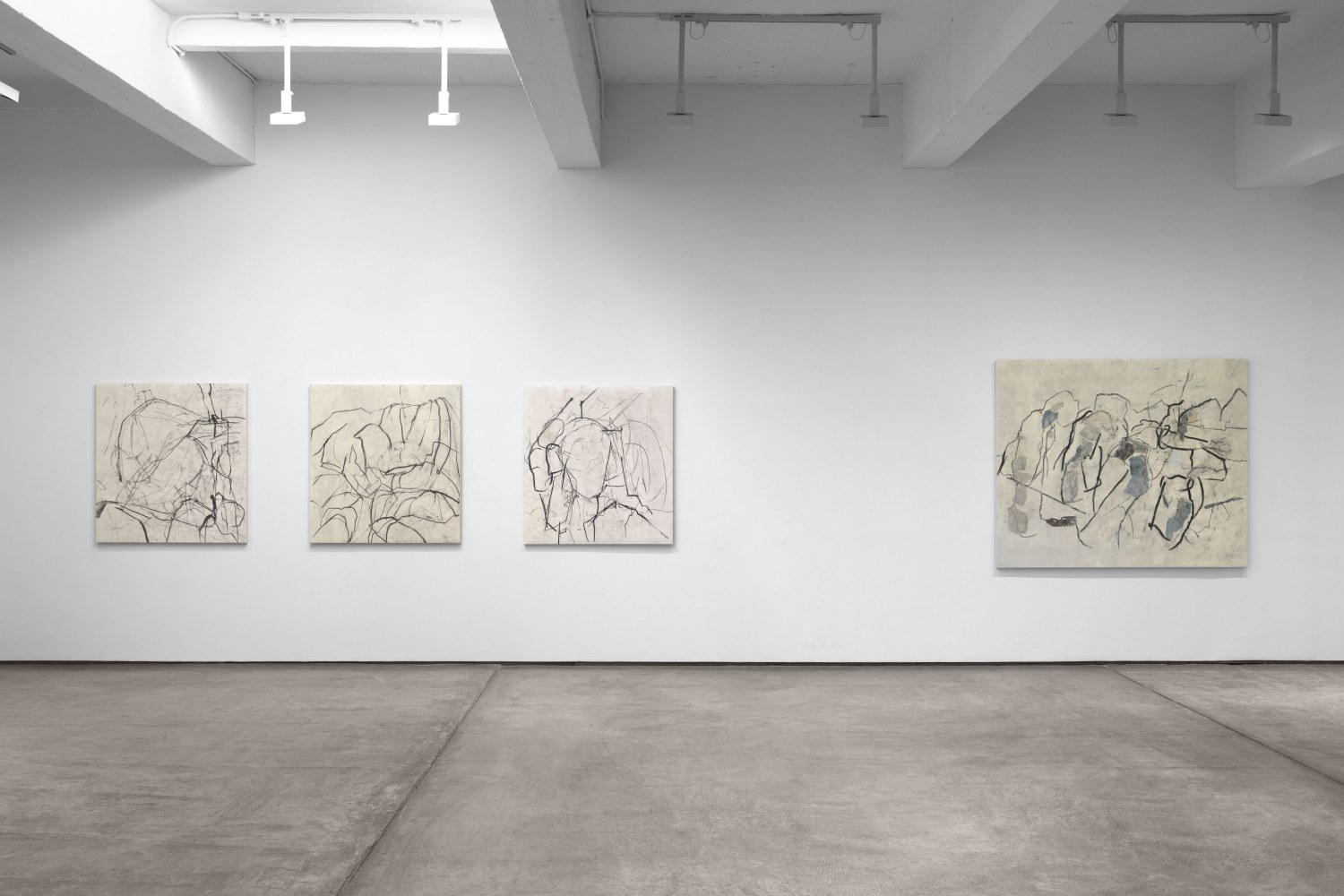 Installation view, Beatrice Caracciolo: The Parable of the Blind, Paula Cooper Gallery, New York, February 17 – March 23, 2024. © Beatrice Caracciolo. Courtesy Paula Cooper Gallery, New York. Photo: Steven Probert