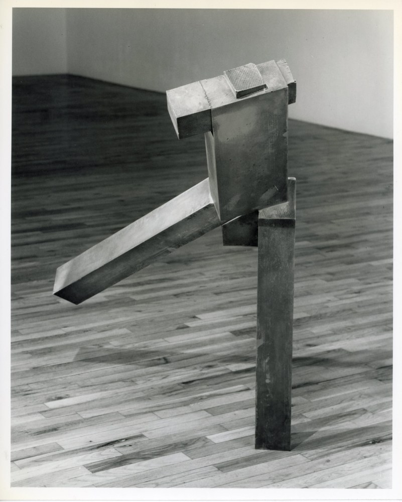 Joel Shapiro &quot;Untitled&quot; 1982-83 Bronze 43&quot; x 34&quot; x 35 3/4&quot;