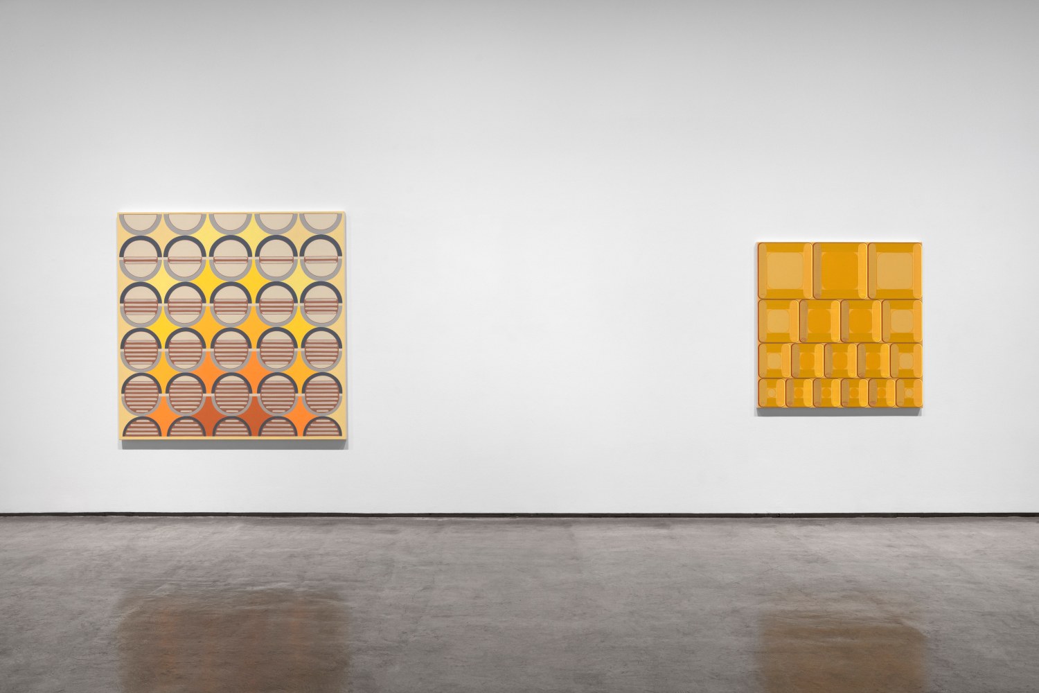 Installation view, Dan Walsh, January 9 – February 13, 2021
