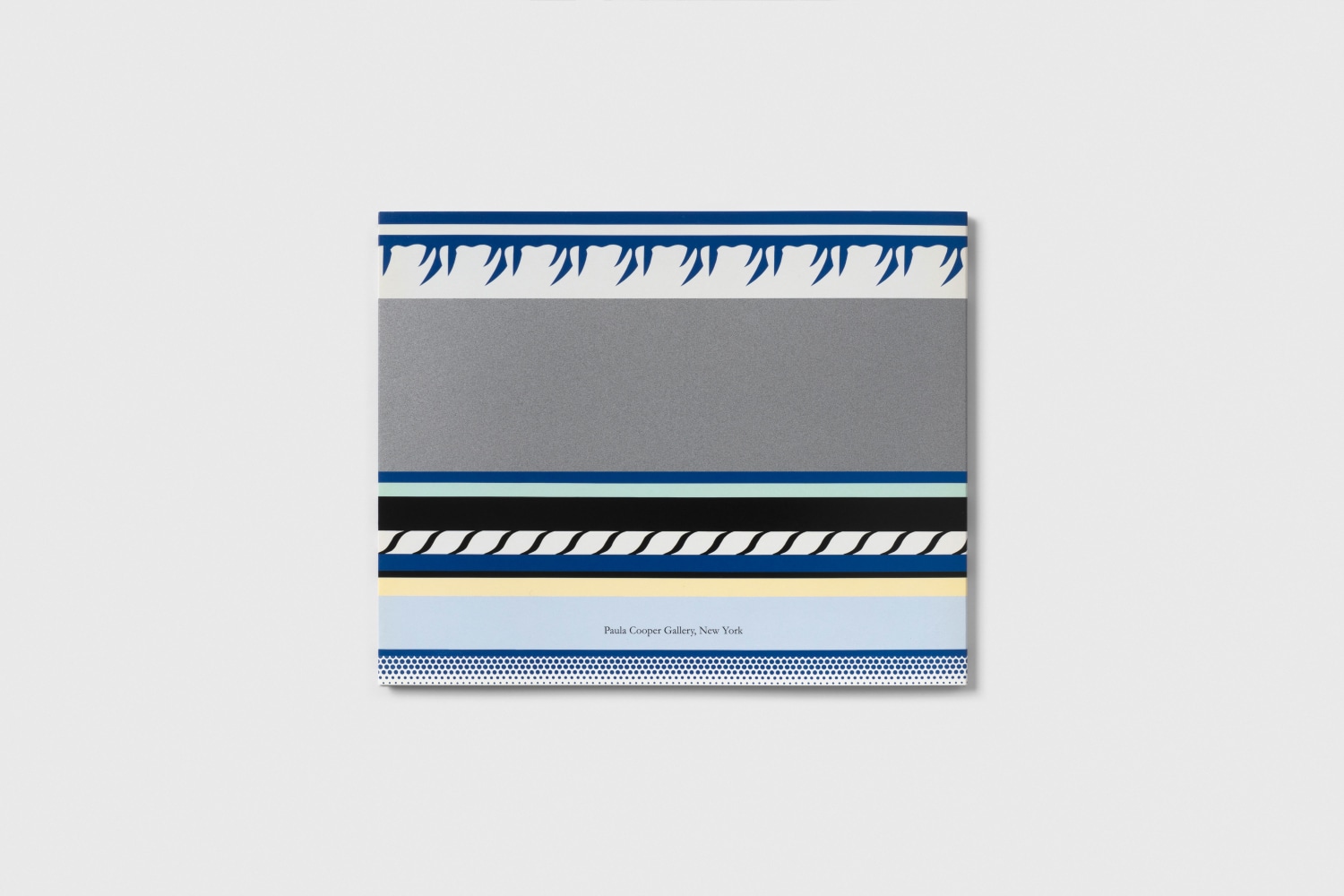 Roy Lichtenstein Entablature Paintings Back Cover