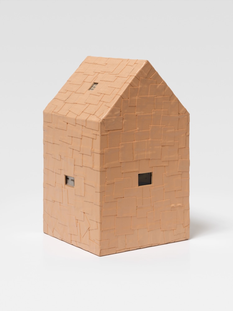 Veronica Ryan Plastered House, mid 2000s plasters, plywood, mesh 14 1/2 x 9 x 9 in. (36.8 x 22.9 x 22.9 cm)