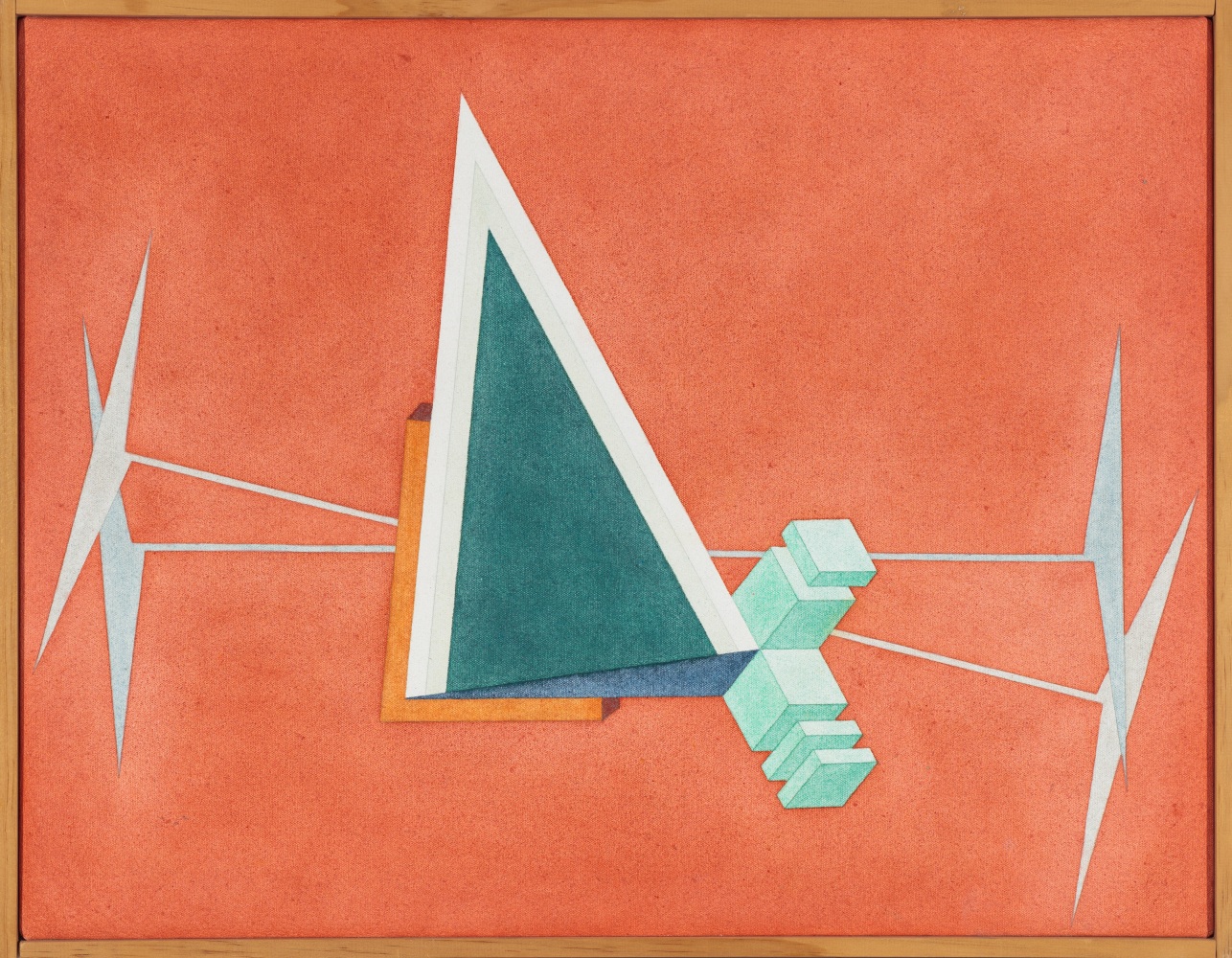 Leonard Contino Beaten Gold, 2005 acrylic on canvas 20 x 25 7/8 in. (50.8 x 65.7 cm)