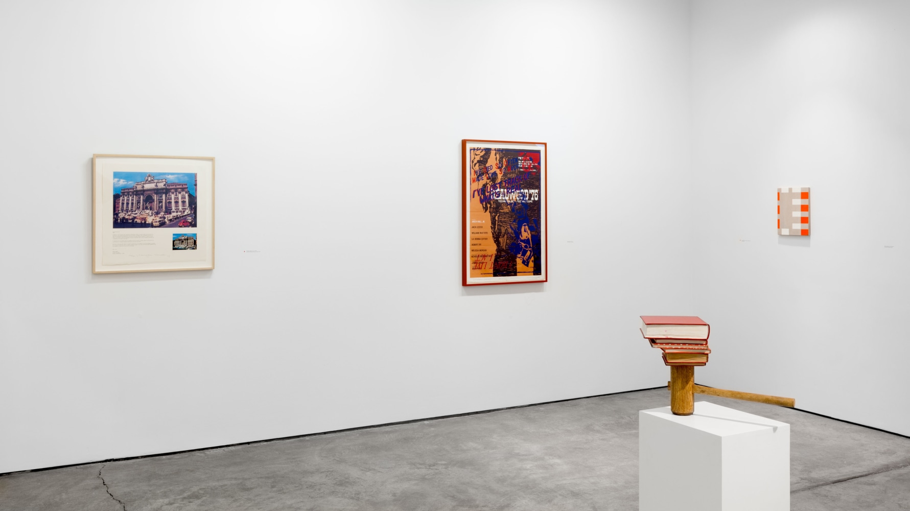 Installation view, Cal Arts Benefit Exhibition, April 5 – 19, 2014