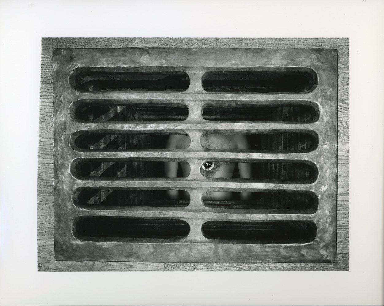 Robert Gober &quot;Untitled&quot; 1993-94 Bronze, wood, brick, alminum, beeswax, human hair, chrome, pump and water 56&quot; x 37 1/2&quot; x 34&quot;