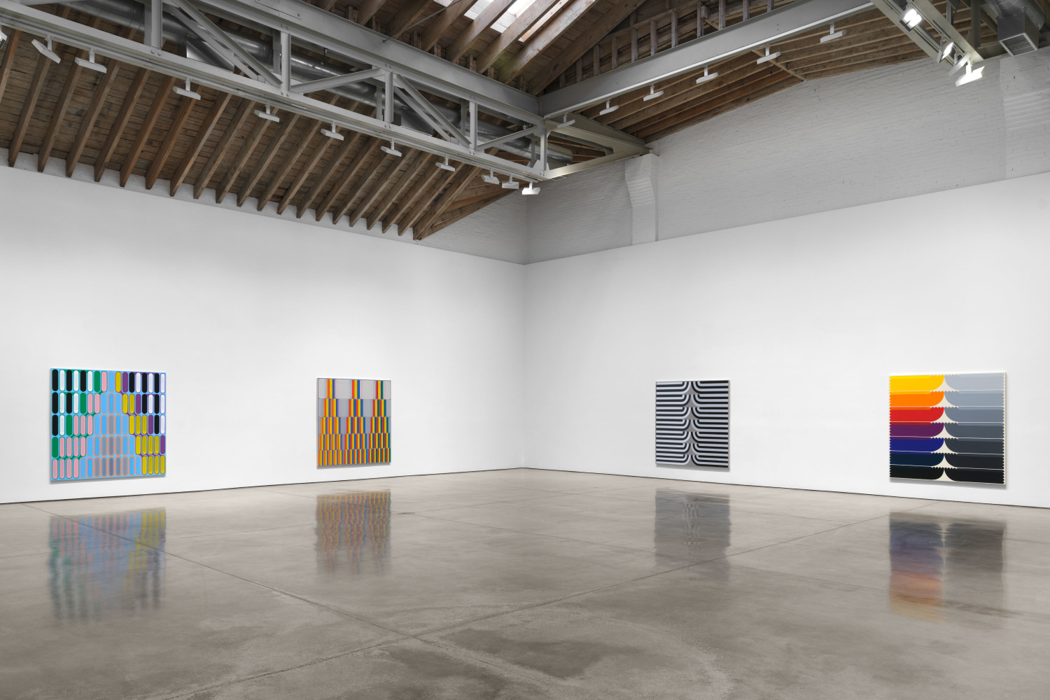 Installation view, Dan Walsh, Paula Cooper Gallery, New York, April 4 – May 18, 2024. © Dan Walsh. Courtesy Paula Cooper Gallery, New York. Photo: Steven Probert
