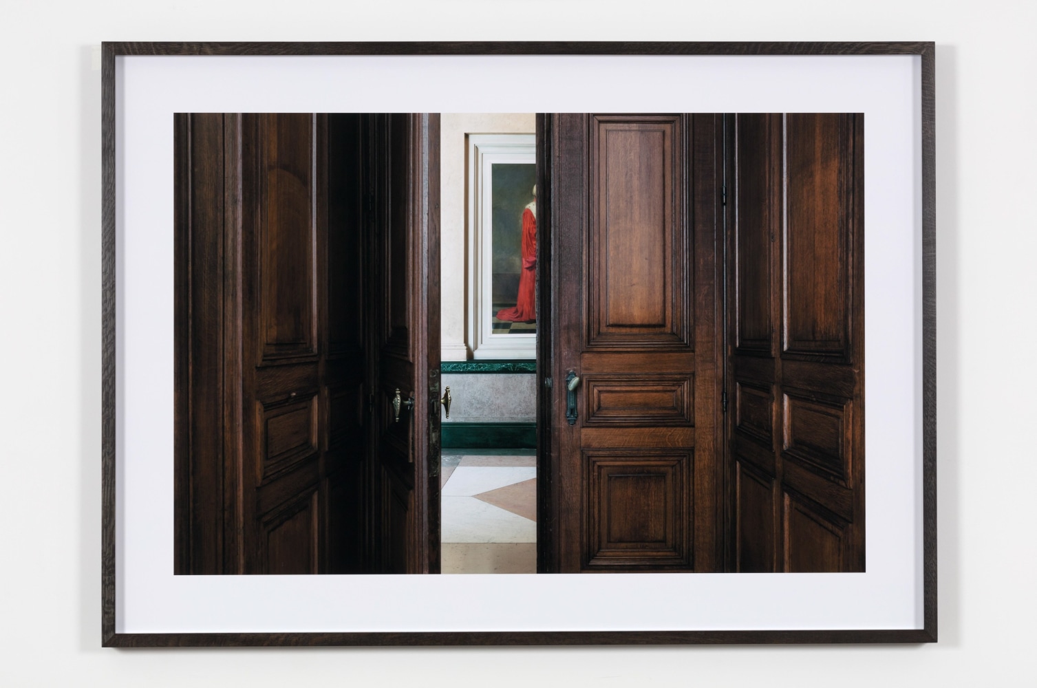 Carey Young Before the Law, 2017 digital c-type photograph paper: 42 x 58 1/2 in. (106.7 x 148.6 cm) image: 33 1/4 x 50 in. (84.5 x 127 cm) frame: 43 1/2 x 60 x 2 in. (110.5 x 152.4 x 5.1 cm)