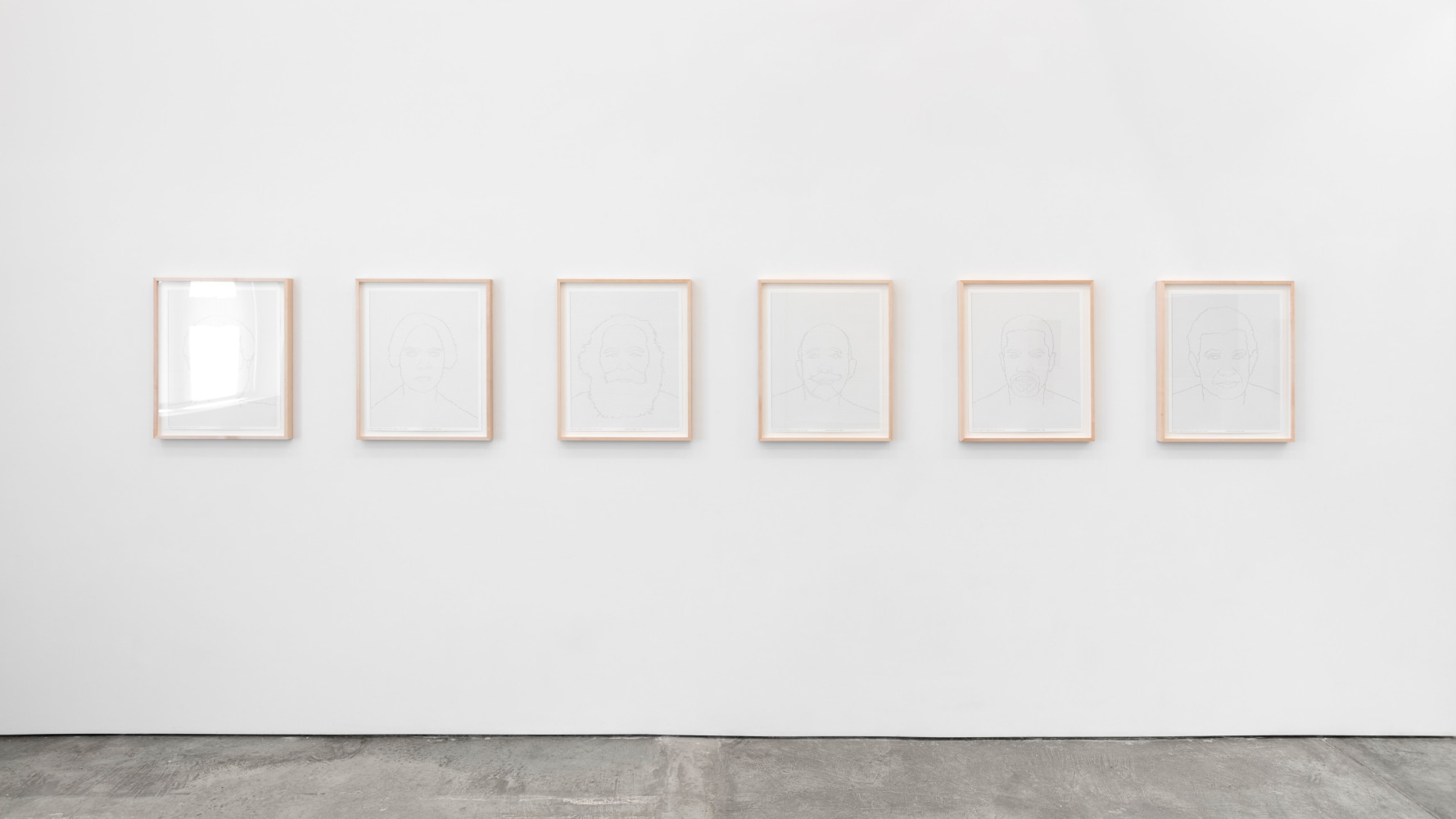Installation view, Charles Gaines, May 3 – June 23, 2018
