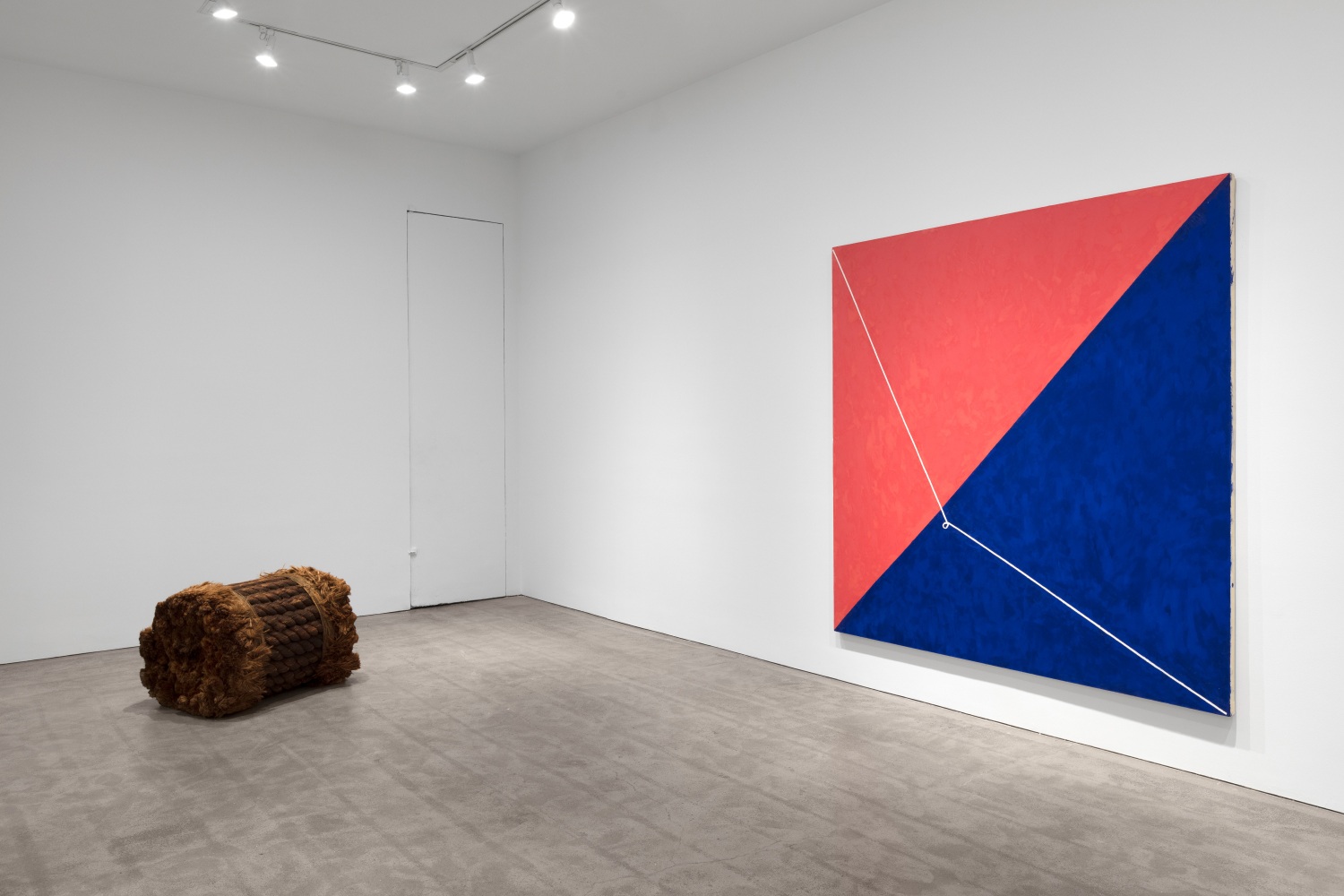 Installation view, Jennifer Bartlett, Jonathan Borofsky, Lynda Benglis, Elizabeth Murray, Joel Shapiro, Jackie Winsor, 1967-1980: Explorations, January 10 – February 16, 2019