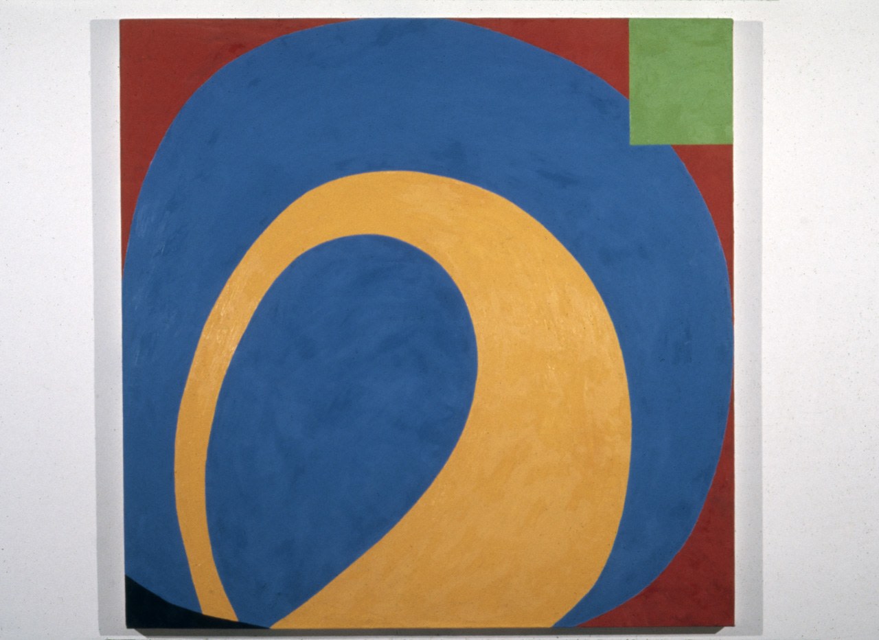 Elizabeth Murray &quot;Rolling Ball&quot;, 1976-1976 Oil on Canvas 60&quot; x 60&quot;