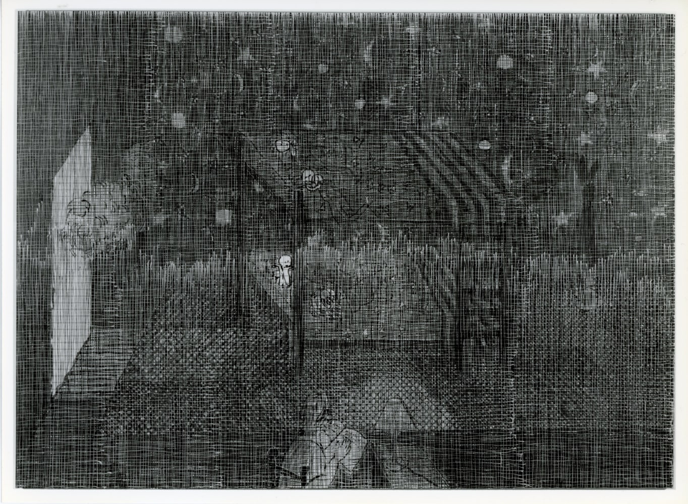 Jennifer Bartlett &quot;Earth: Bedtime&quot; 1993-95 Oil on canvas 78&quot; x 108&quot;