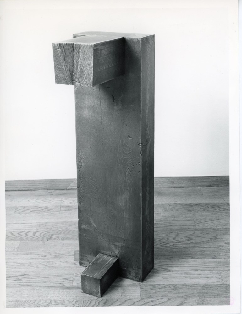 Joel Shapiro &quot;Sans-Titre&quot; 1983-84 Bronze 76 x 29 x 21.5 cm