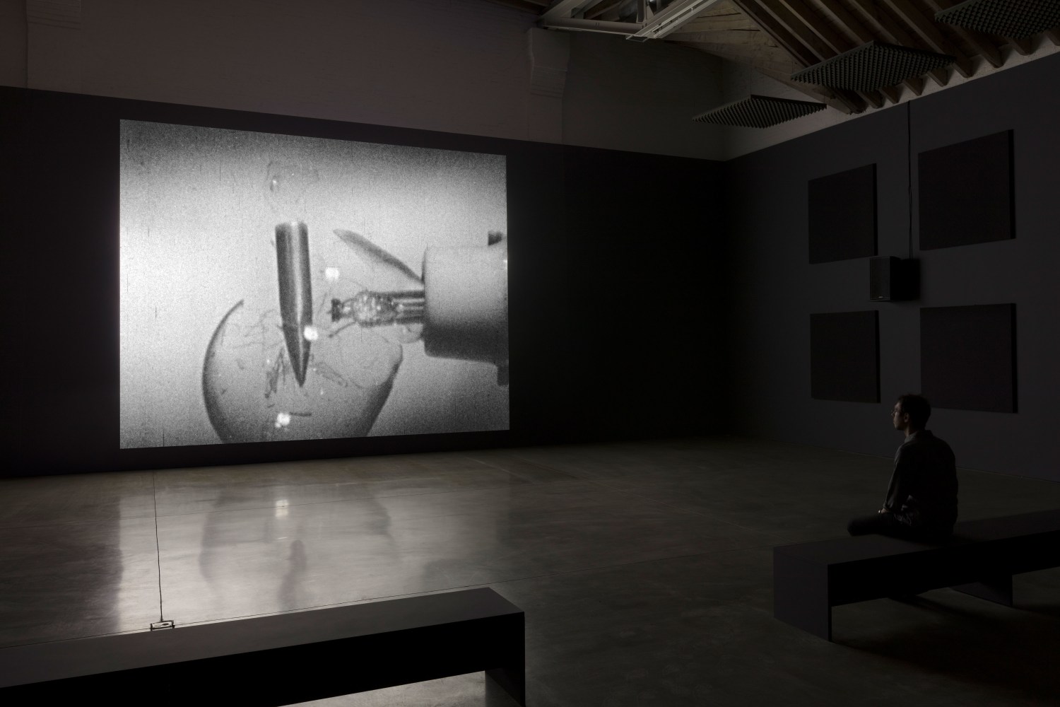 Installation view, Bruce Conner, February 15 – March 17, 2018