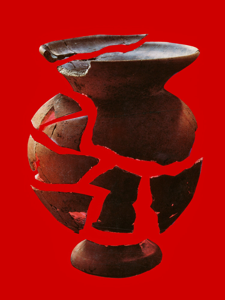Sarah Charlesworth Vase, 1983-1984 Cibachrome with lacquered wood frame frame: 20 1/2 x 15 3/4 x 1 1/4 in. (52.1 x 40 x 3.2 cm)
