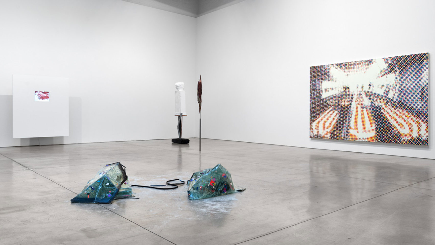 Installation view, Every Revolution is a Roll of the Dice, Paula Cooper Gallery, 534 W 21st Street, New York. January 8 - February 10, 2009.