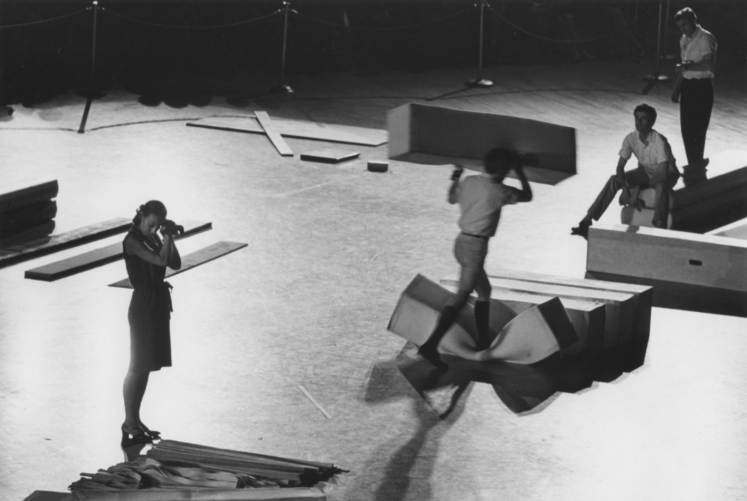 Peter Moore Deborah Hay, "Solo," 9 Evenings: Theatre and Engineering, New York, 1966