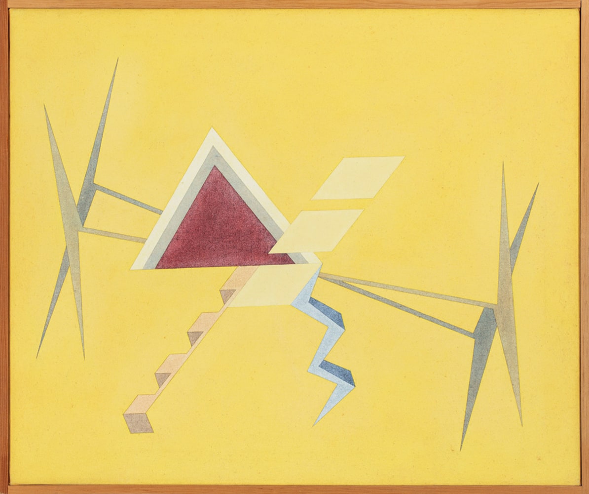 Leonard Contino Broken Fragments, 1996 acrylic on canvas 22 x 26 in. (55.9 x 66 cm)