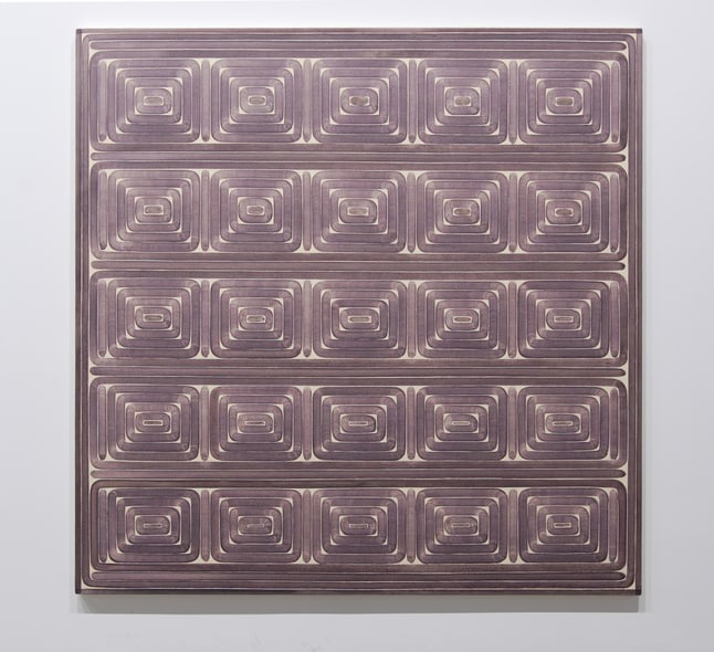 Dan Walsh "Antique Black" 2008 Acrylic on canvas 70 x 70 in.