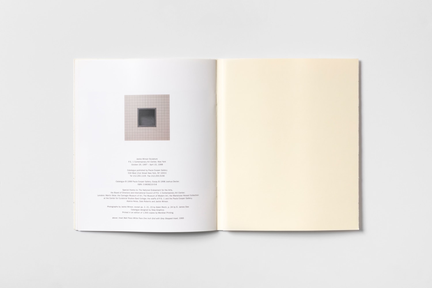 Jackie Winsor at PS1 5