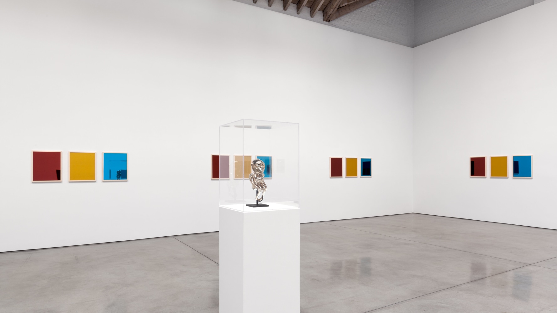 Installation view, Sherrie Levine, Red Yellow Blue, April 17 – May 27, 2014