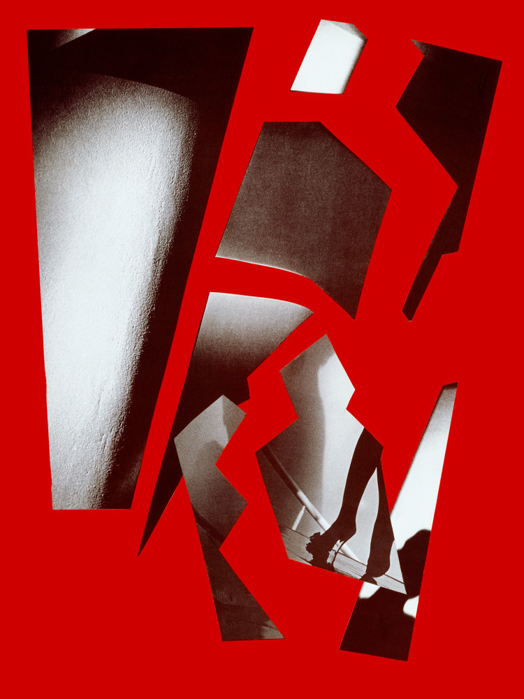 Sarah Charlesworth Fashion Collage, 1983-1984 cibachrome with lacquered wood frame frame: 20 1/2 x 15 3/4 x 1 1/4 in. (52.1 x 40 x 3.2 cm) Edition of 7, + 2 APs