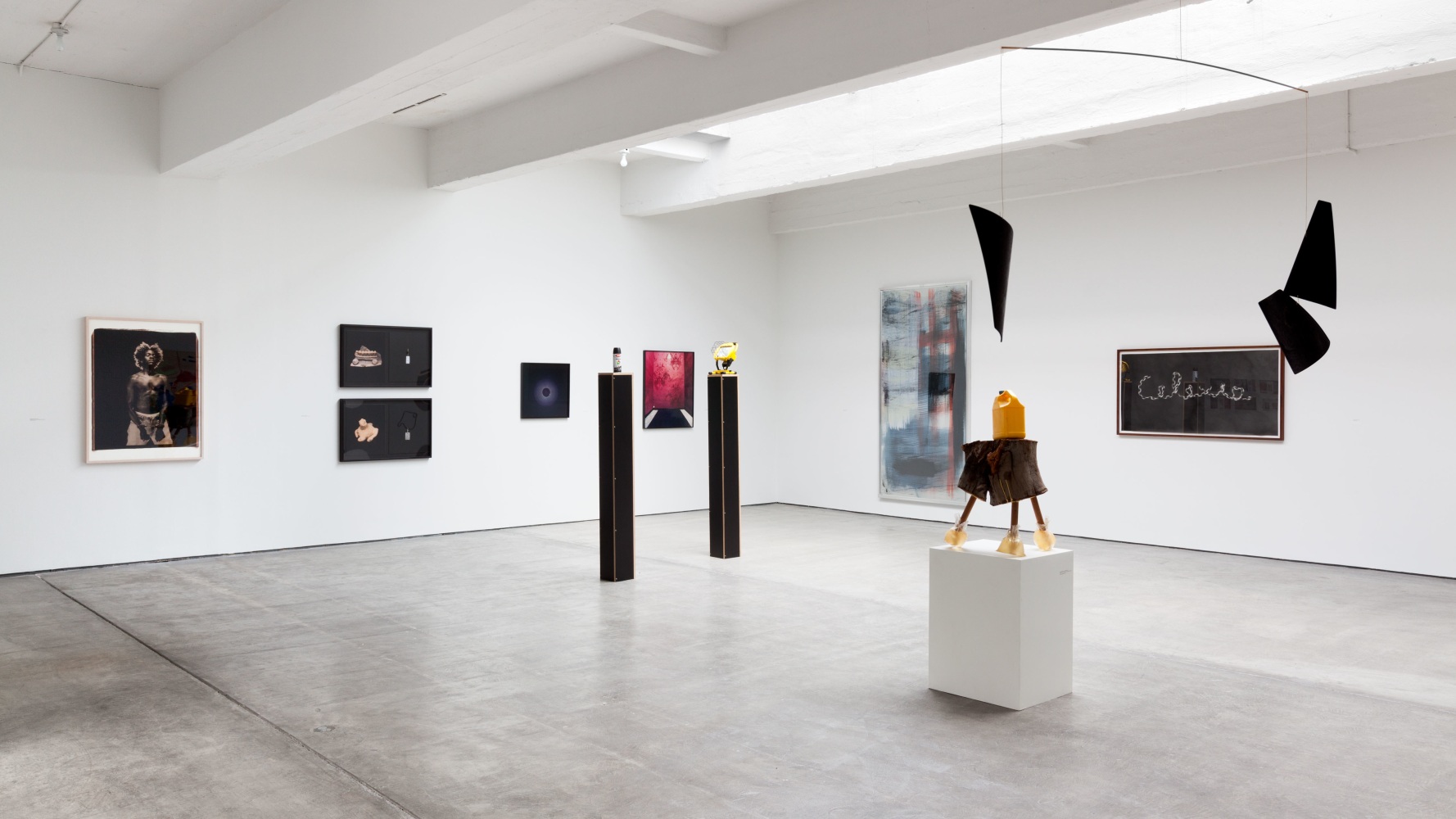 Installation view, Cal Arts Benefit Exhibition, April 5 – 19, 2014