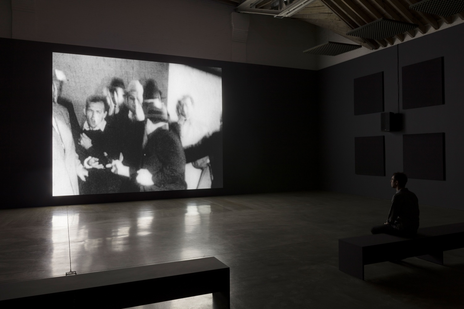 Installation view, Bruce Conner, February 15 – March 17, 2018