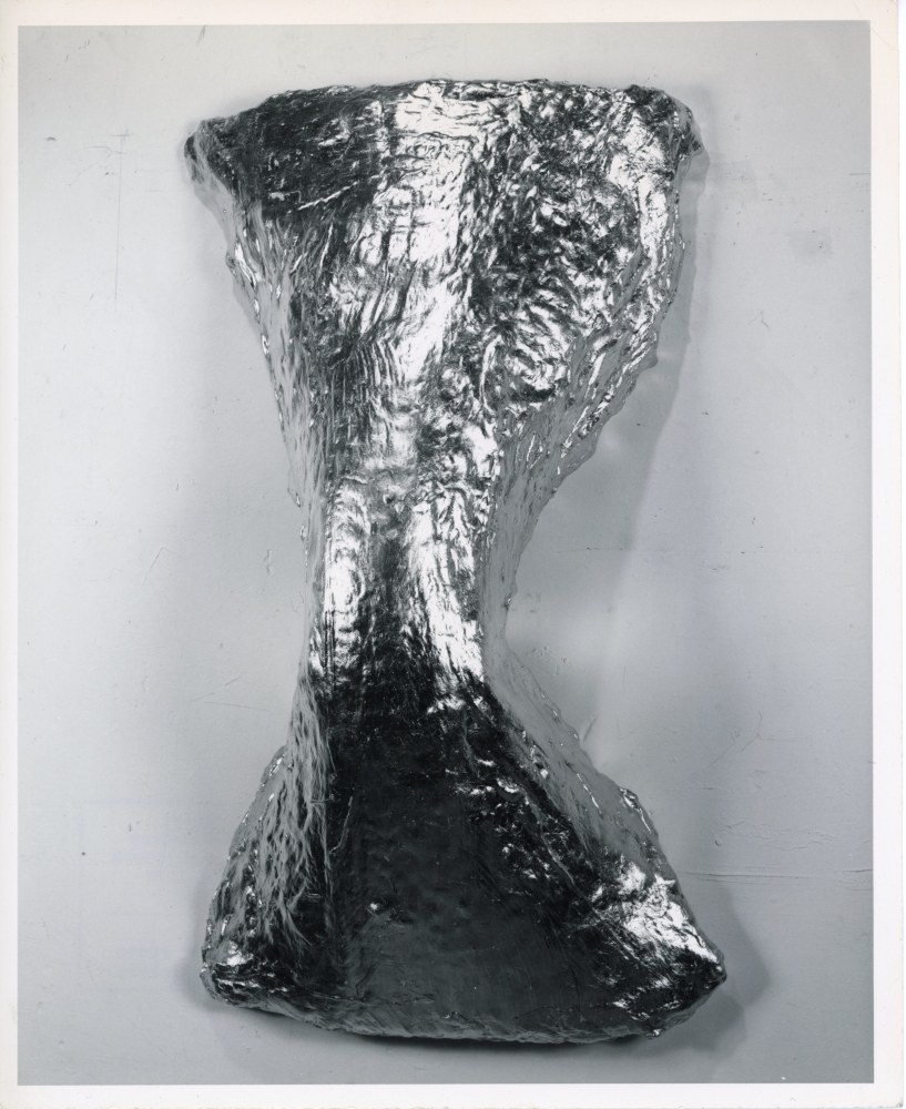 Lynda Benglis &quot;Megesti&quot; 1978 Chicken wire, cotton, plaster, gesso, gold leaf 45&quot; x 26&quot; x 11 1/2&quot;