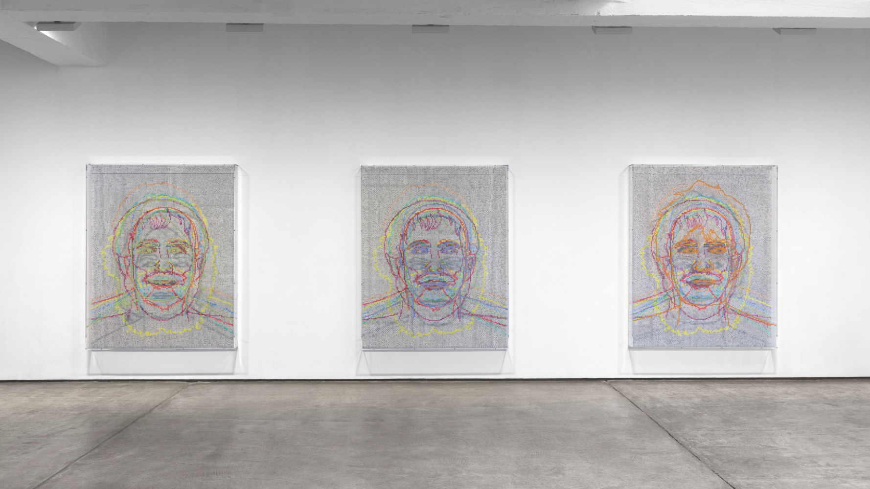 Installation view, Charles Gaines, May 3 – June 23, 2018