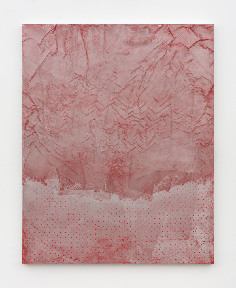 Rudolf Stingel Untitled, 2015 oil and enamel on canvas 72 1/2 x 57 1/2 x 2 in. (184.2 x 146.1 x 5.1 cm)