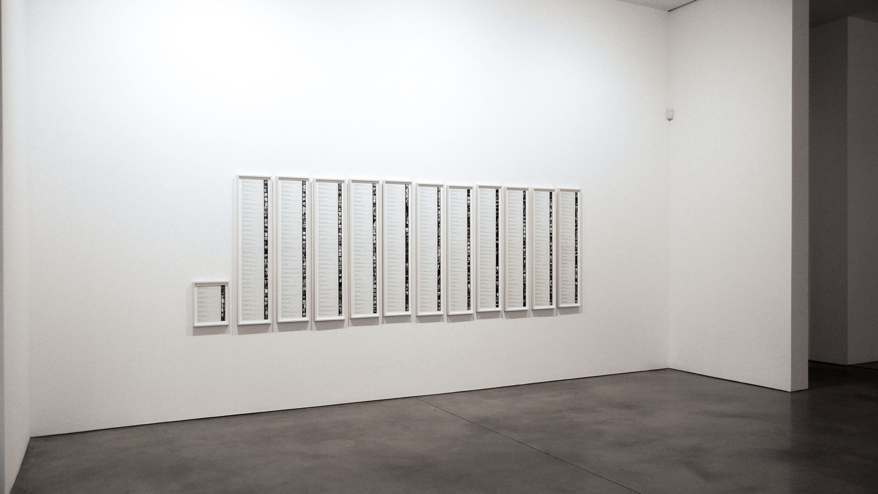 Installation view, Hans Haacke, Paula Cooper Gallery, 534 W 21st Street, New York. January 11 - February 17, 2008. © Hans Haacke / Artists Rights Society (ARS), New York / VG Bild-Kunst, Bonn. Courtesy the artist and Paula Cooper Gallery, New York.