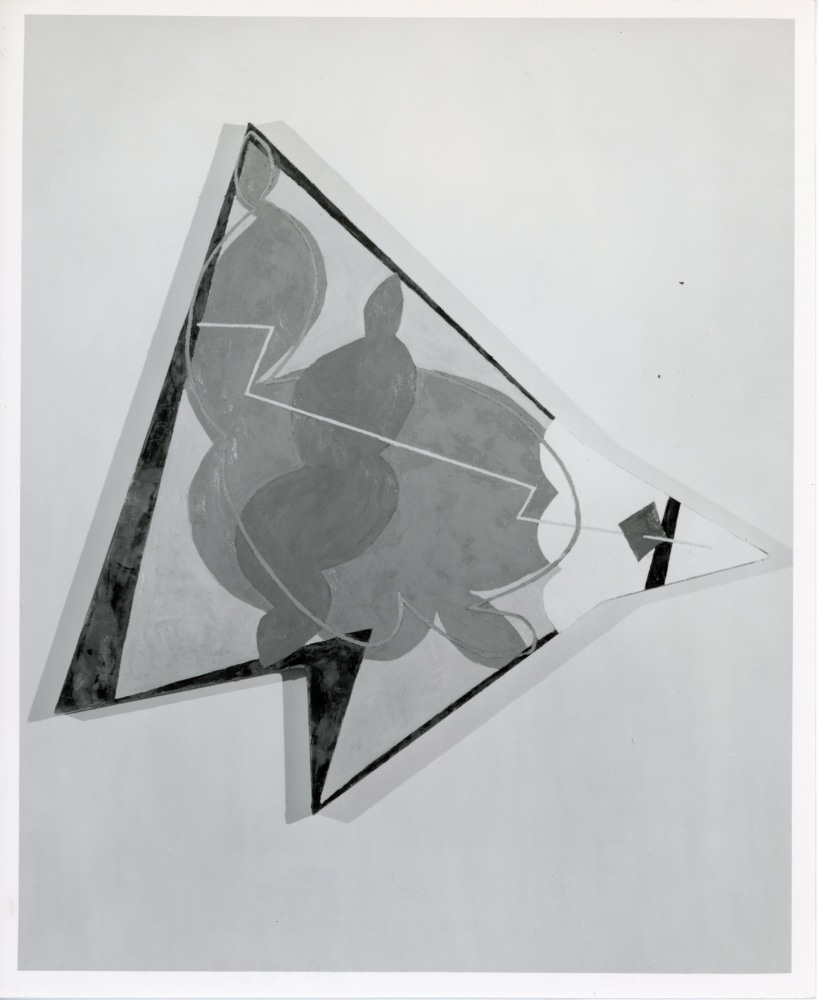 Elizabeth Murray &quot;With&quot; 1978 Oil on Canvas 55&quot; x 56 1/2&quot;