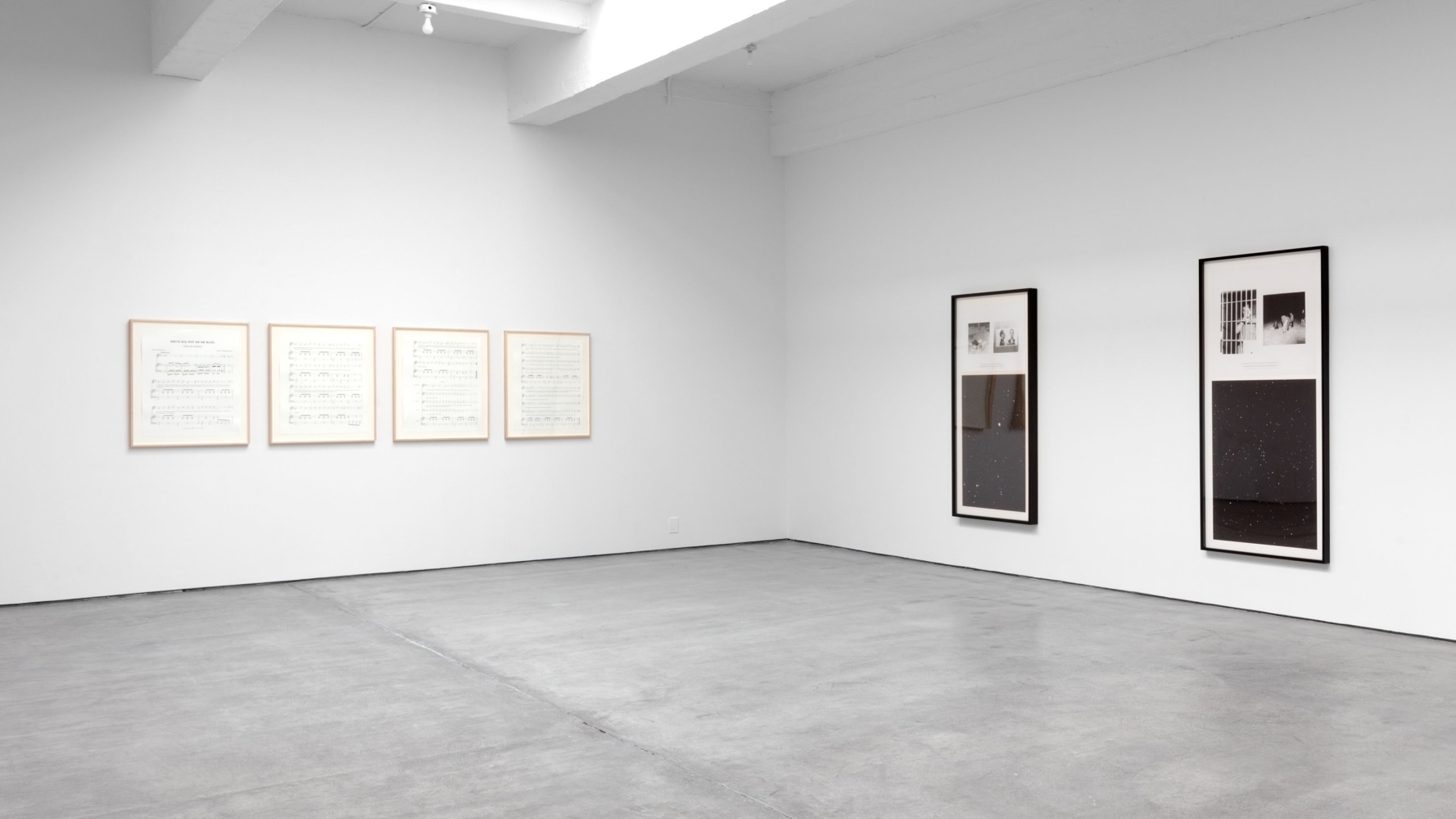 Installation view, Charles Gaines, Notes on Social Justice, September 7 – October 5, 2013