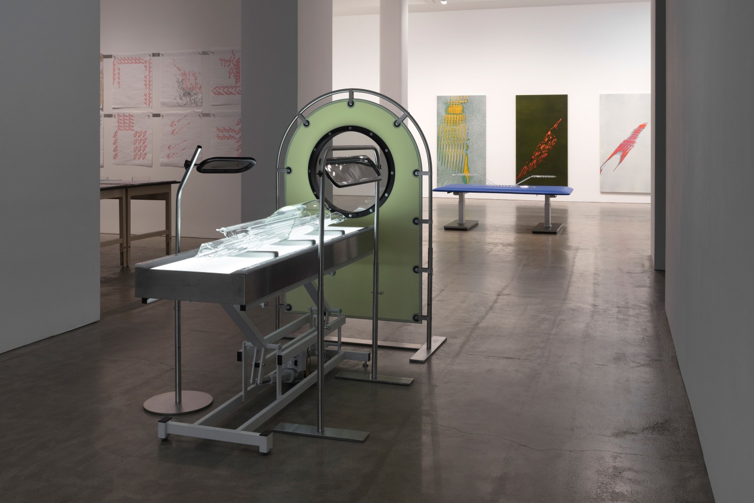 Installation view, Tauba Auerbach, A BROKEN STREAM, November 10 – December 15, 2018