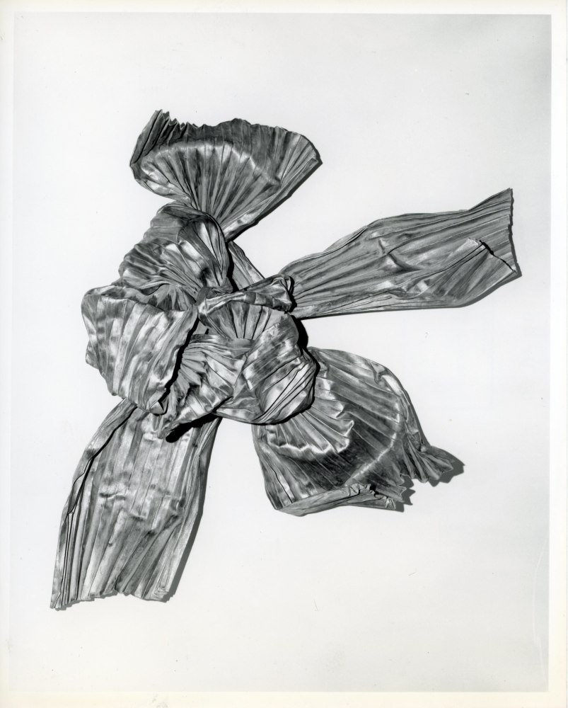 Lynda Bengalis &quot;Ophiuchus&quot; 1984 Bronze wire mesh, zinc, aluminum 58&quot; x 61&quot; x 19&quot;