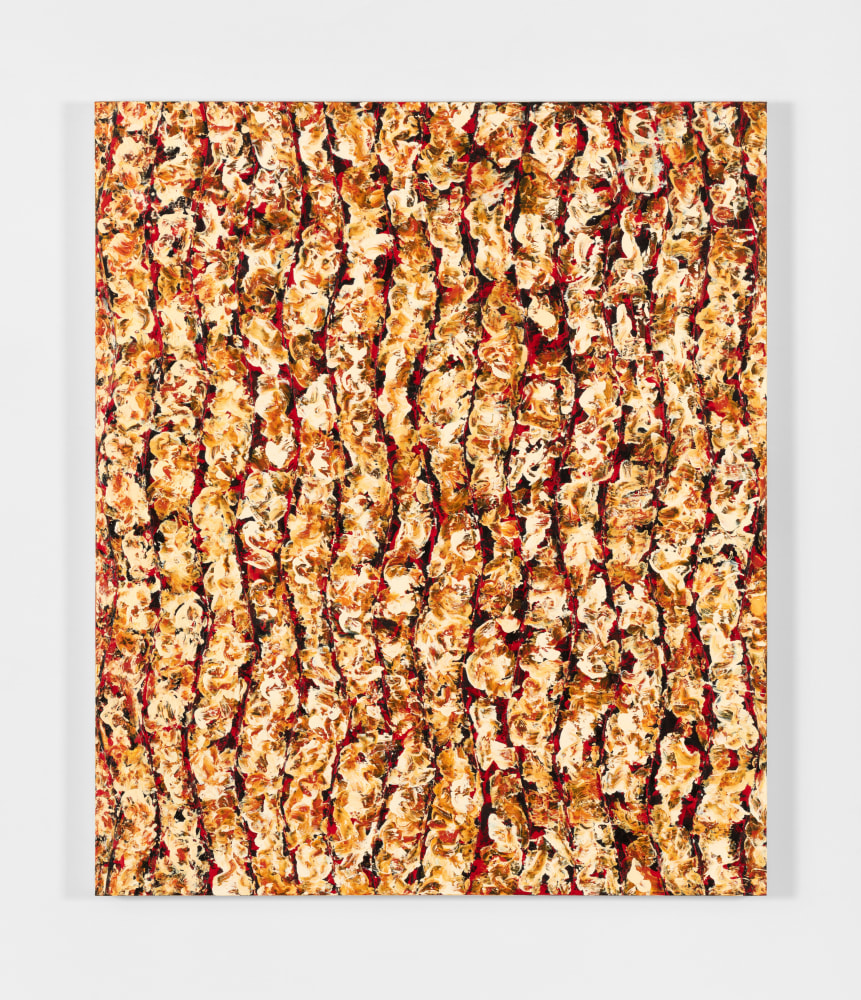Julian Lethbridge Rope, 2016 - 2020 oil and pigment stick on linen 52 x 44 in. (132.1 x 111.8 cm)