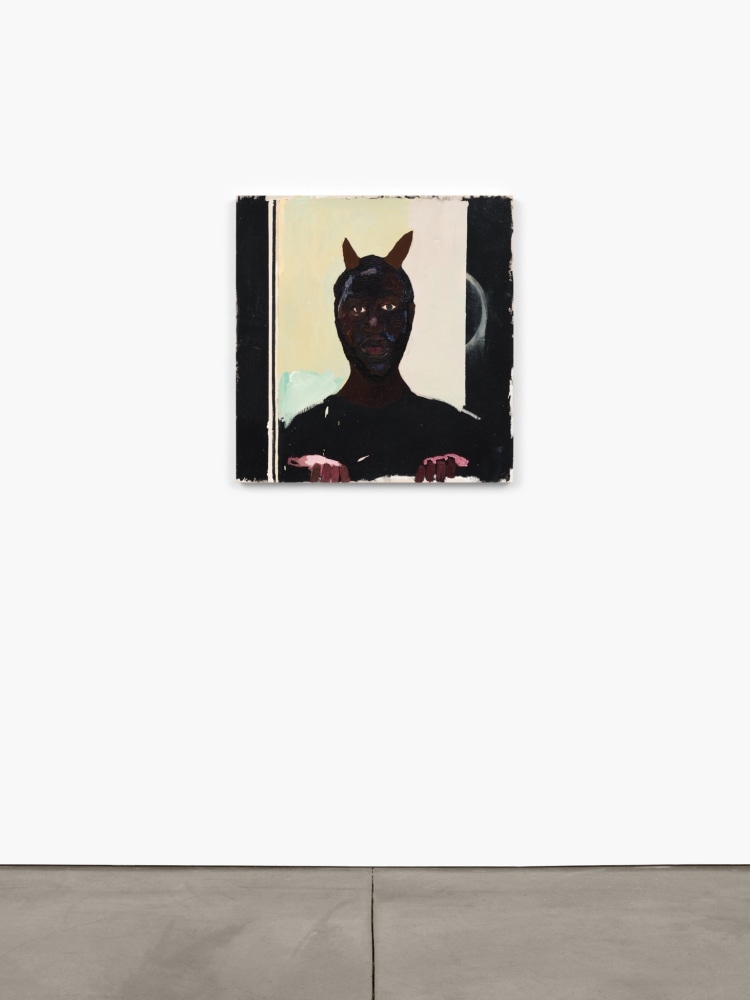 Henry Taylor Somebody Blessed Me, 2004 acrylic on canvas 30 x 30 in. (76.2 x 76.2 cm)