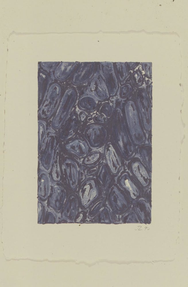 Julian Lethbridge &quot;Untitled&quot; 1990 Graphite and acrylic on paper 12 3/8&quot; x 9 3/4&quot; sheet