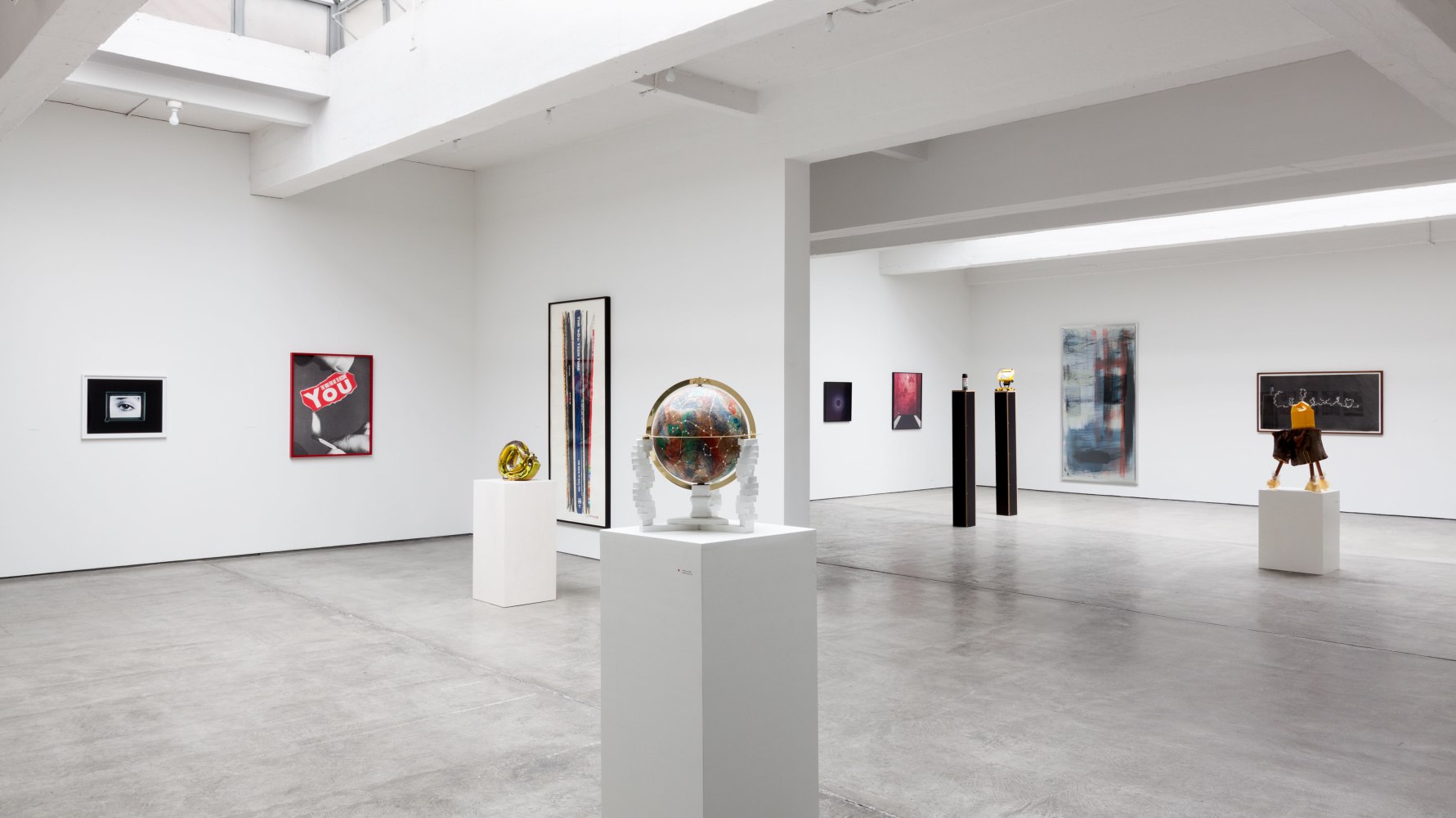 Installation view, Cal Arts Benefit Exhibition, April 5 – 19, 2014