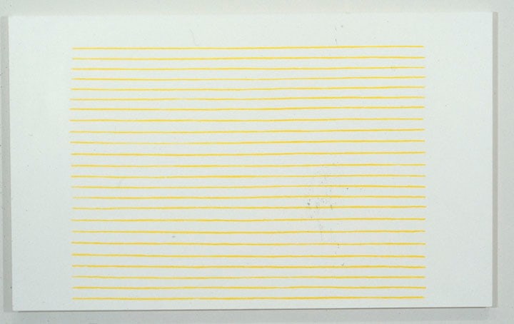 Dan Walsh &quot;Placebo&quot; 1994 Acrylic on canvas 55&quot; x 90&quot;