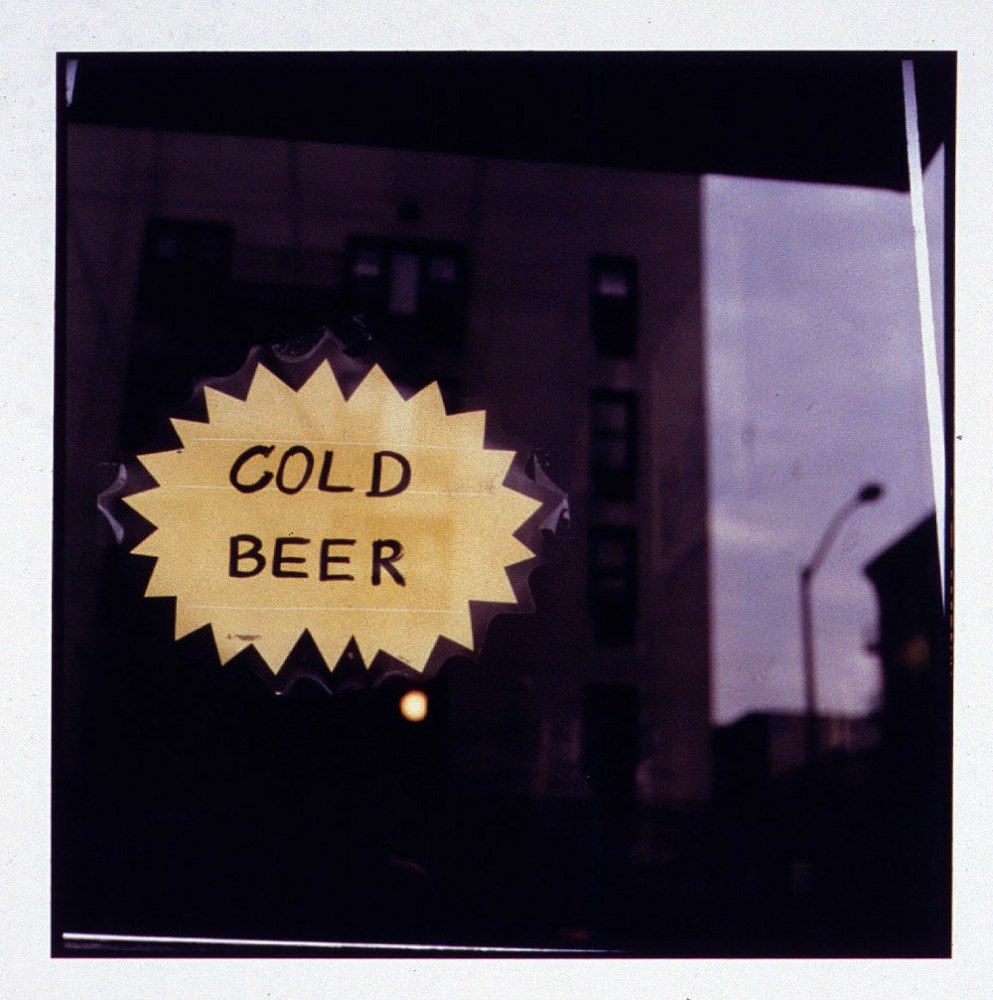 Zoe Leonard "Cold Beer" 2000 Dye transfer print 20 x 16"