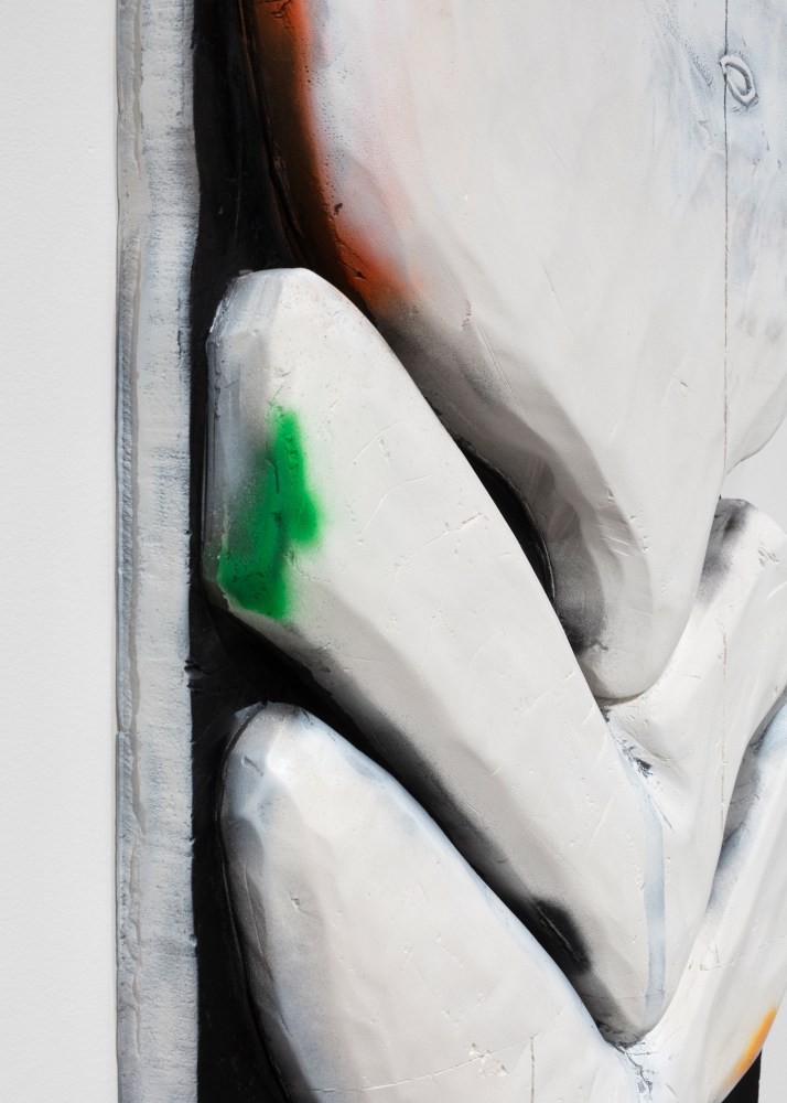 Justin Matherly
Rough contingent rubble, 2020
GFRG, synthetic based spray paint
62 x 24 x 4 in. (157.5 x 61 x 10.2 cm)