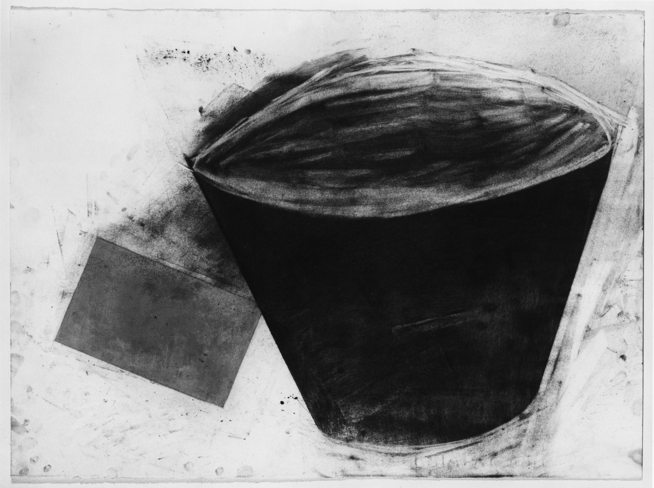 Joel Shapiro &quot;Untitled&quot; 1988 Pastel, chalk, charcoal on paper 22&quot; x 29 7/8&quot;